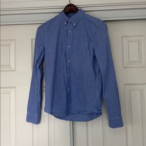 Abercrombie Kids size XL Button up Blue shirt